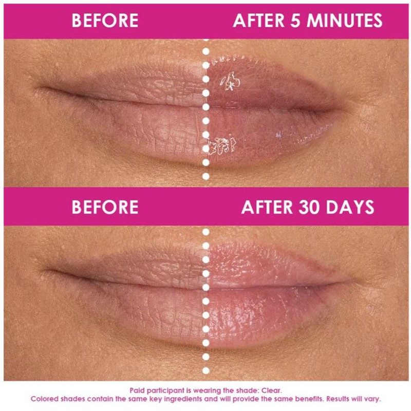 GrandeLIPS Plumping Duo Ornament Kit: GrandeLIPS Hydrating Lip Plumper Clear Gloss & Mini Smoked Sherry - Image 4