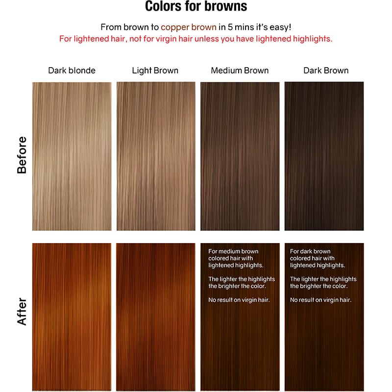 Celeb Luxury Gem Lites Colorwash Shampoo, Amber Copper Brown, 244ml - Image 7
