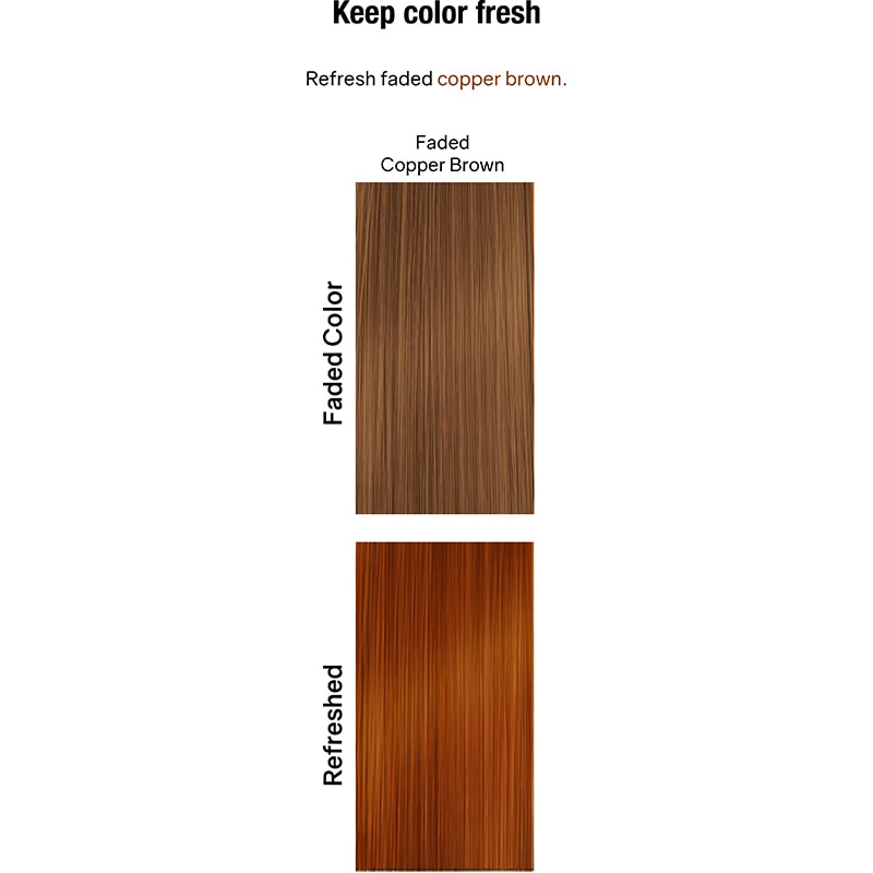 Celeb Luxury Gem Lites Colorwash Shampoo, Amber Copper Brown, 244ml - Image 8