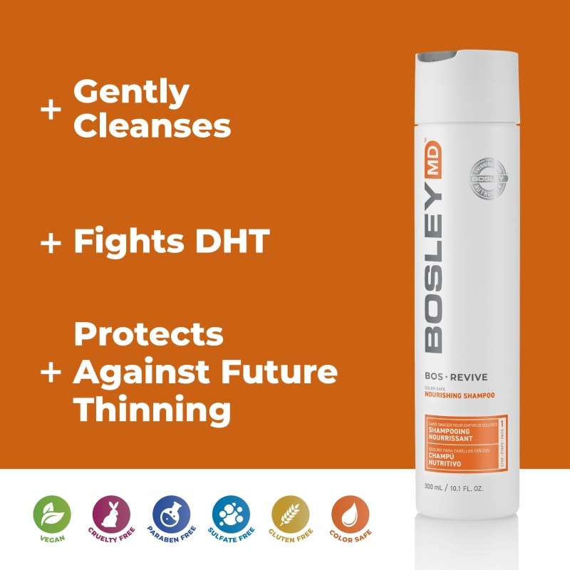 Bosley Revive for Coloured Visibly Thinning Hair Nourishing Shampoo - Image 10
