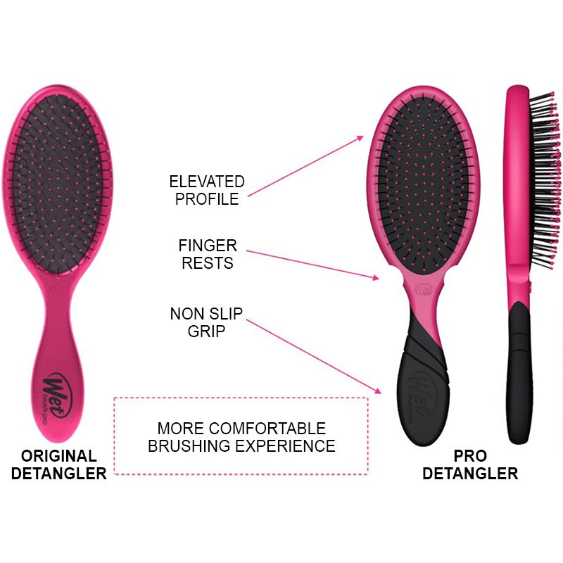 WetBrush Pro Detangler Teal Mineral Etchings - Image 3