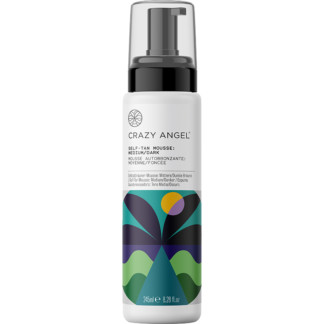 Crazy Angel Self-Tan Mousse: Medium/Dark, 245ml