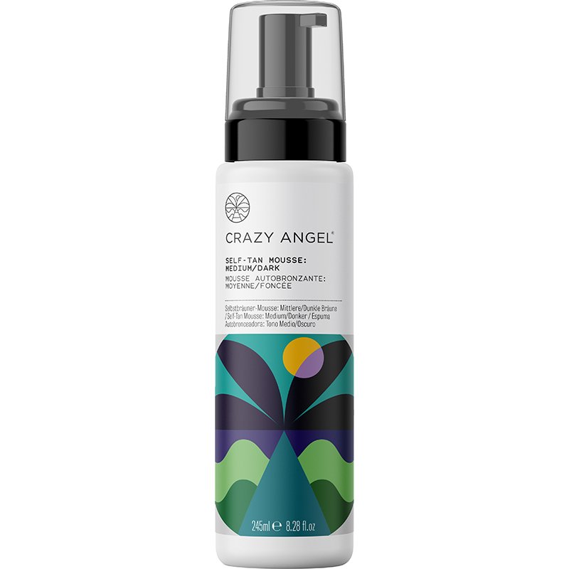 Crazy Angel Self-Tan Mousse: Medium/Dark, 245ml