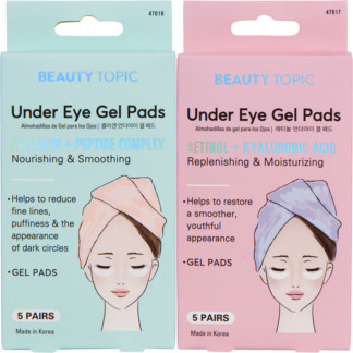 Beauty Topic Under Eye Gel Pads, 5 Pairs