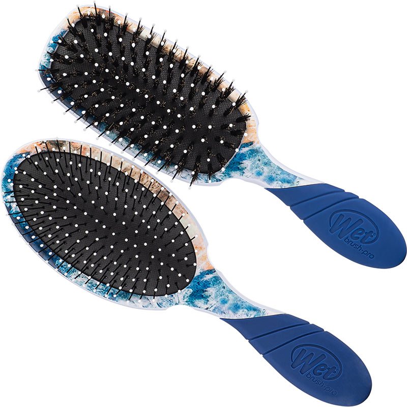 WetBrush Pro Detangler & Pro Shine Enhancer Desert Terrain Kit, 2 Brushes - Image 2