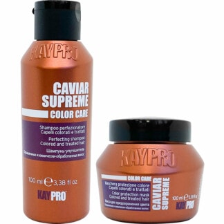 KAYPRO Caviar Supreme Travel Size Shampoo & Mask for Coloured Hair Kit