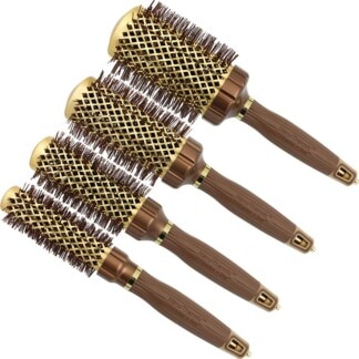 Olivia Garden NanoThermic Ceramic + Ion PowerGrip Brush Collection
