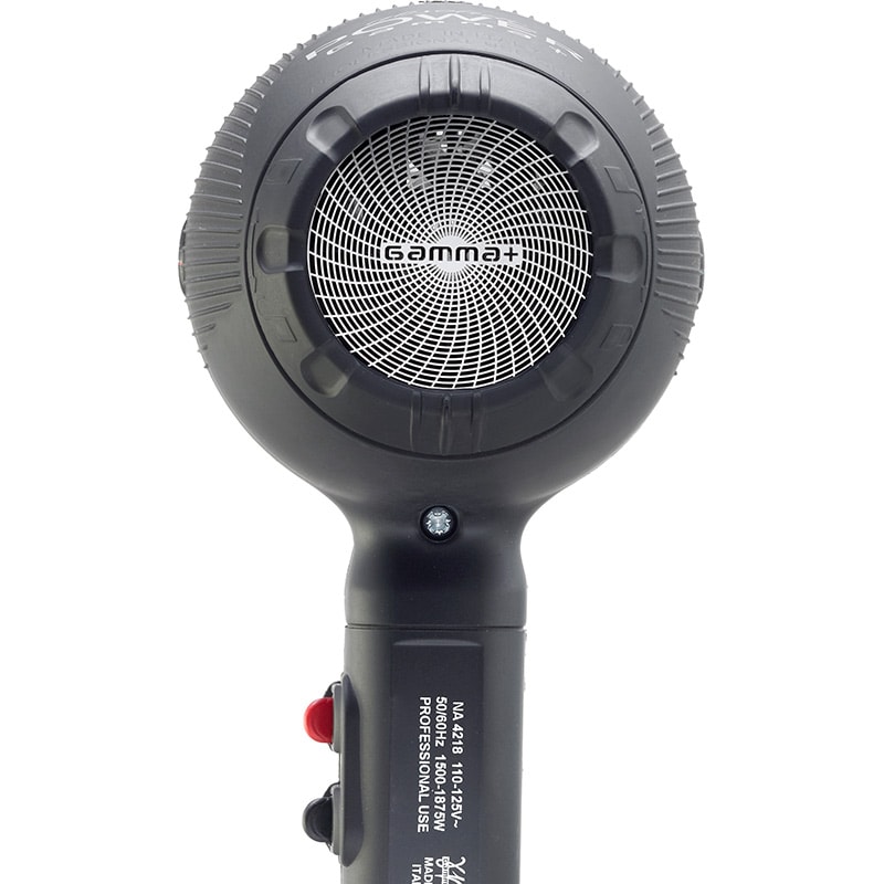 Gamma Più Hair Dryer Barber Phon Black 2000 Watt - Image 5
