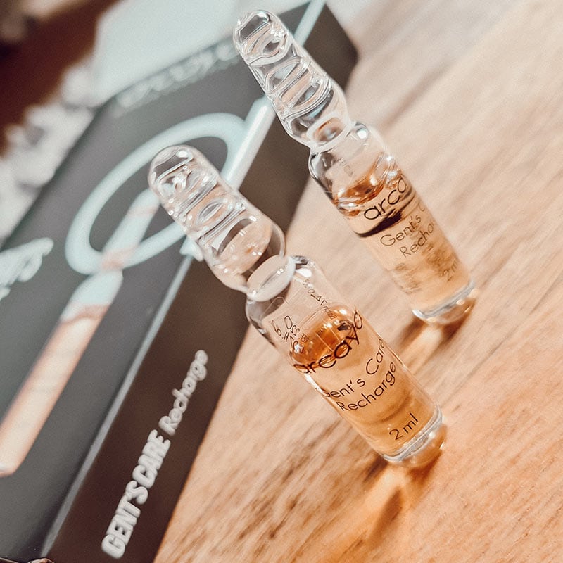 Arcaya Gent's Care Recharge Anti Hangover Beauty Ampoules, 2ml x 5/Pack - Image 2