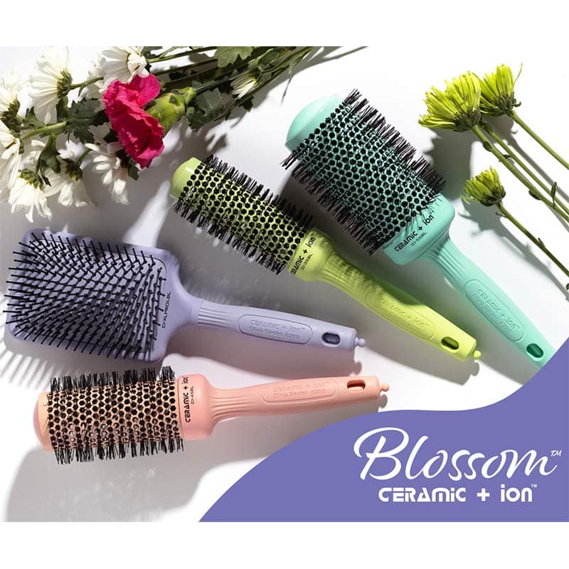 Olivia Garden Ceramic + Ion Thermal Blossom Brush Set: 4 Brushes - Image 2