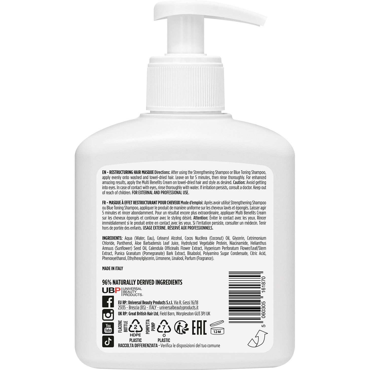Damage Undo Restructuring Masque, 250ml - Image 2