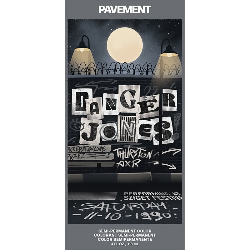 Danger Jones Semi-Permanent Color - Pavement Grey, 118ml - Image 3
