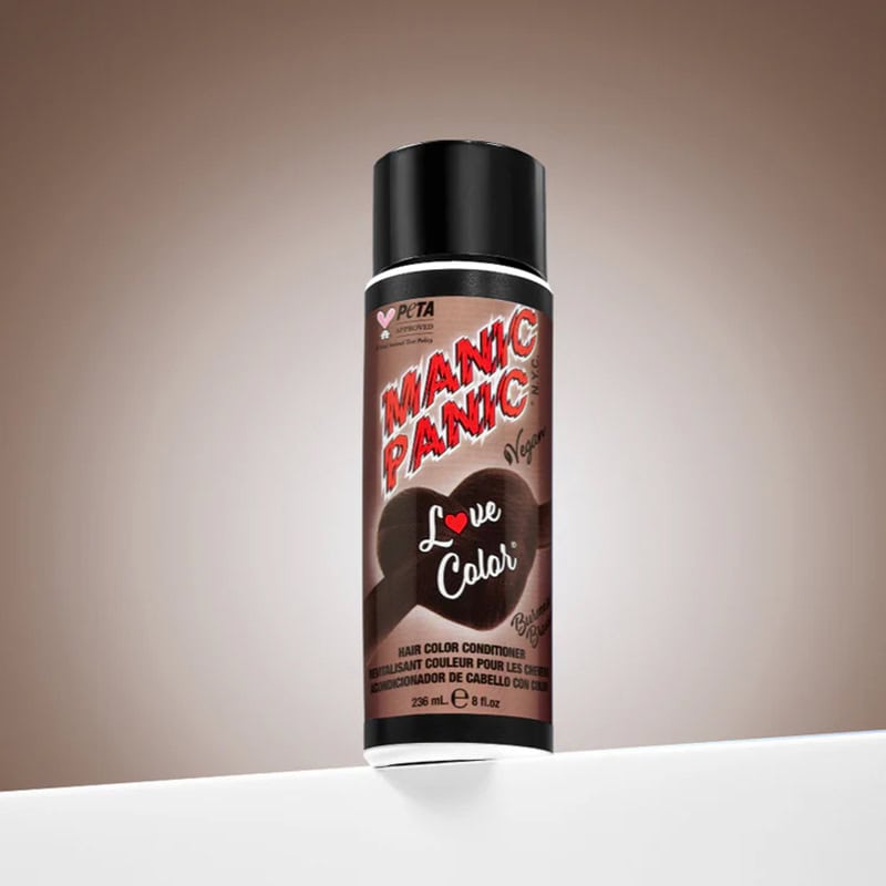 Manic Panic Love Color Hair Color Conditioner, Burmese Brown, 236ml - Image 3