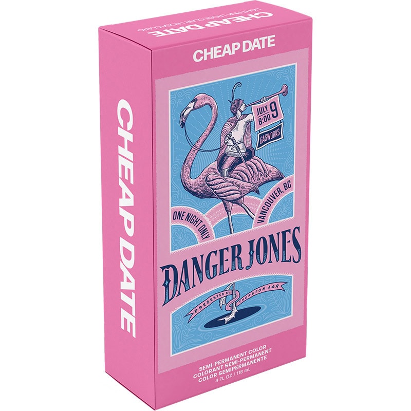 Danger Jones Semi-Permanent Color - Cheap Date Light Pink, 118ml - Image 2