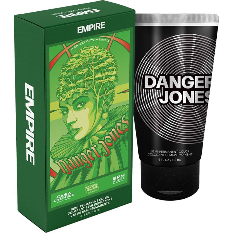 Danger Jones Semi-Permanent Color - Empire Green, 118ml