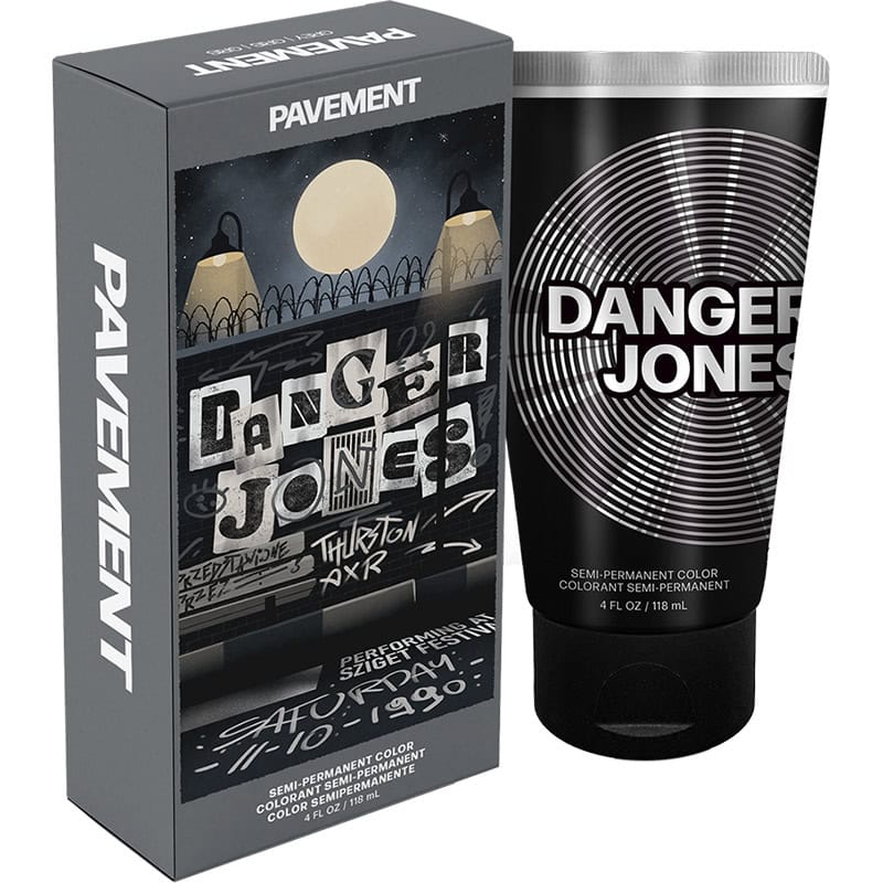 Danger Jones Semi-Permanent Color - Pavement Grey, 118ml
