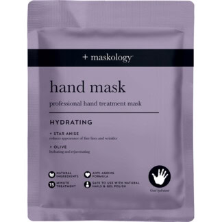 Maskology Professional Hand Treatment Mask – Hydrating, 2/Pack