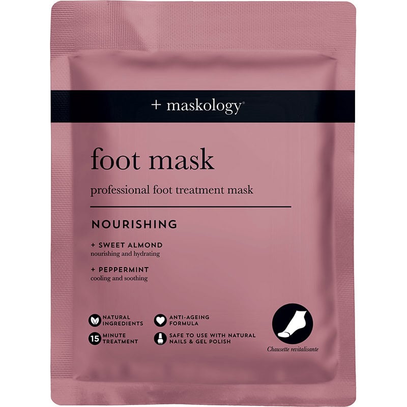 Maskology Professional Foot Treatment Mask – Nourishing, 2/Pack
