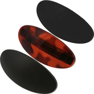 Hair Barrette Oval Clip, 8.5cm