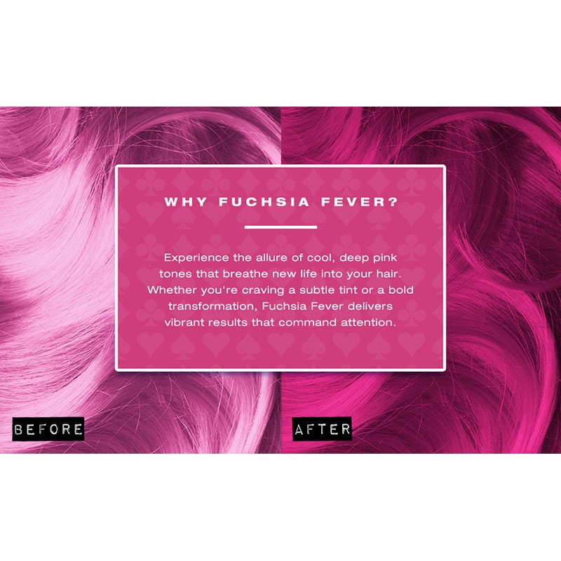 Manic Panic Love Color Hair Color Conditioner, Fuchsia Fever, 236ml - Image 4