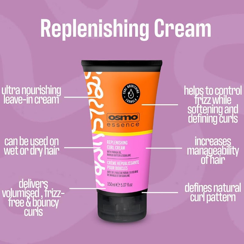 OSMO Essence Replenishing Curl Cream, 150ml - Image 2