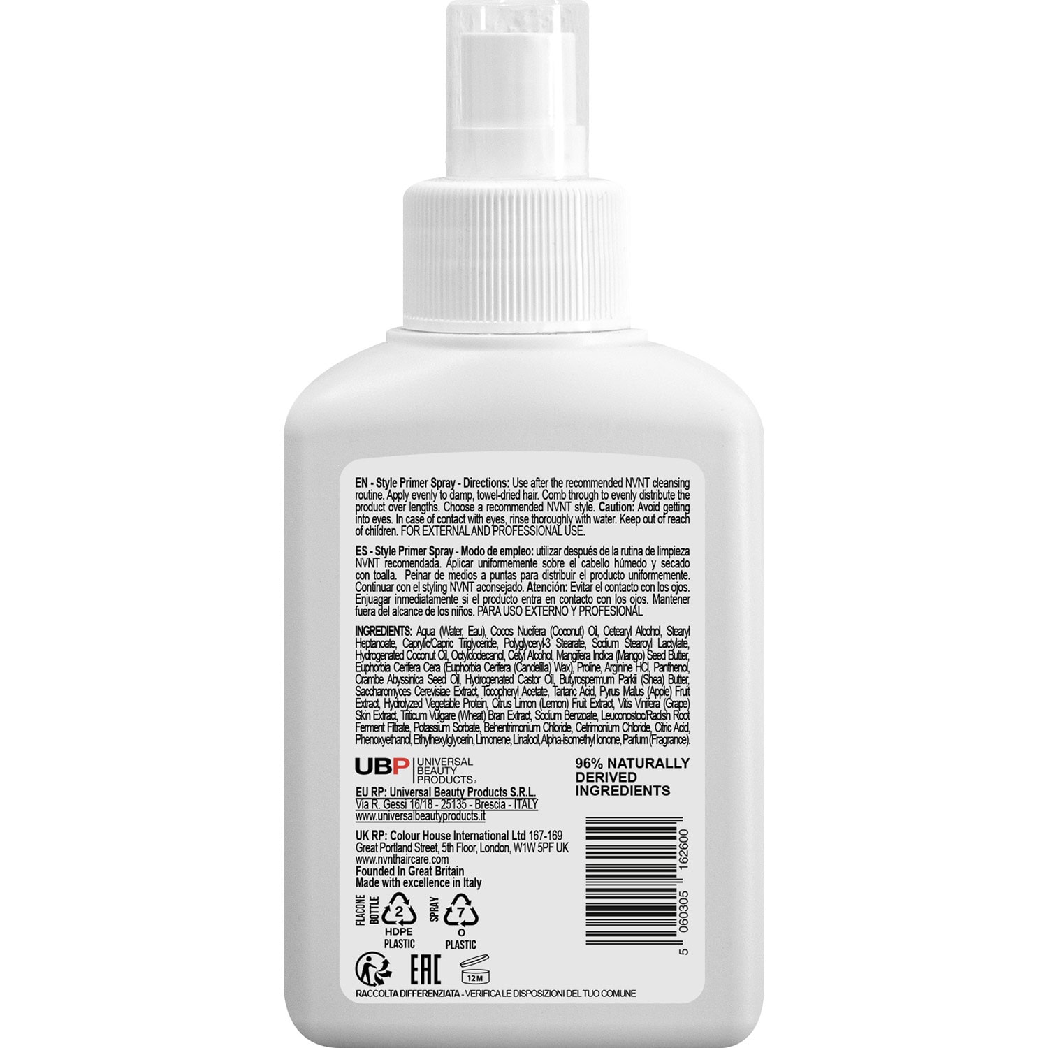 NVNT Style Primer Spray, 150ml - Image 2