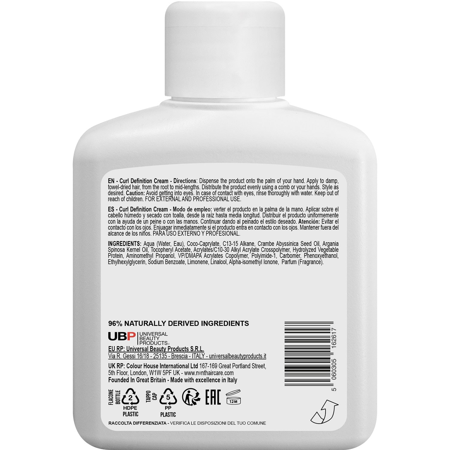 NVNT Curl Definition Cream, 250ml - Image 2