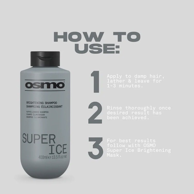 OSMO Super Ice Brightening Shampoo - Image 4