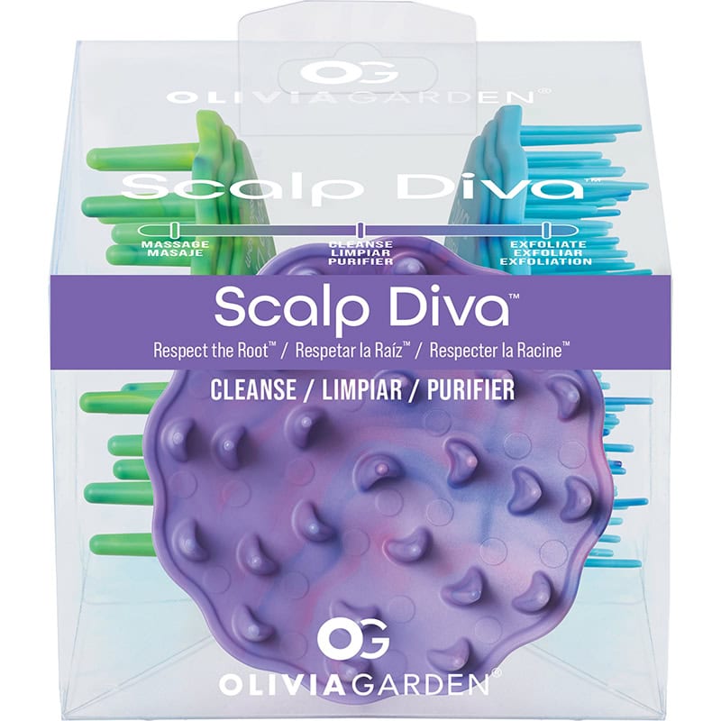 Olivia Garden Scalp Diva Brush Trio Piece Kit