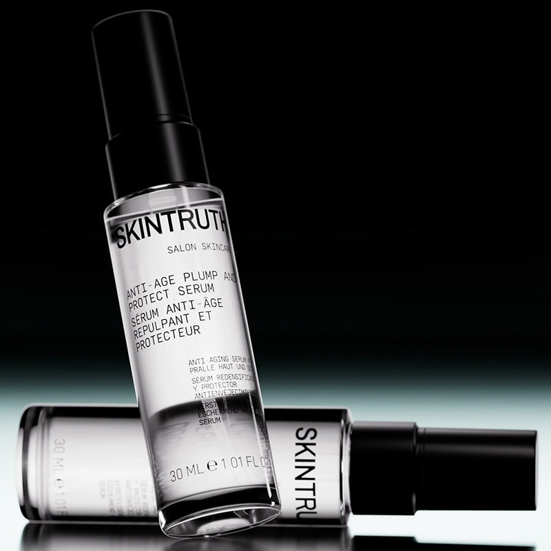 Skintruth Facial Anti-Age Plump & Protect Serum with Hyaluronic Acid, Vitamin E & Glycerine, 30ml - Image 3