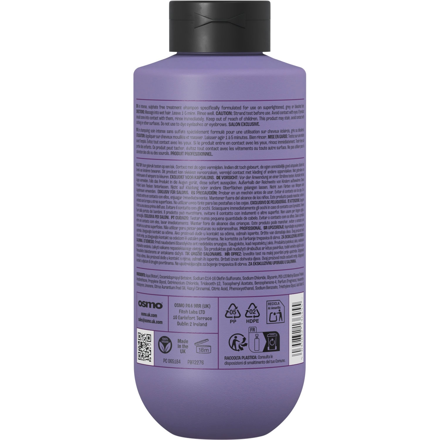 OSMO Super Silver No Yellow Shampoo - Image 2