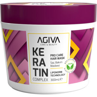 Agiva Keratin Complex Pro Care Hair Mask for Damaged Hair, 300ml