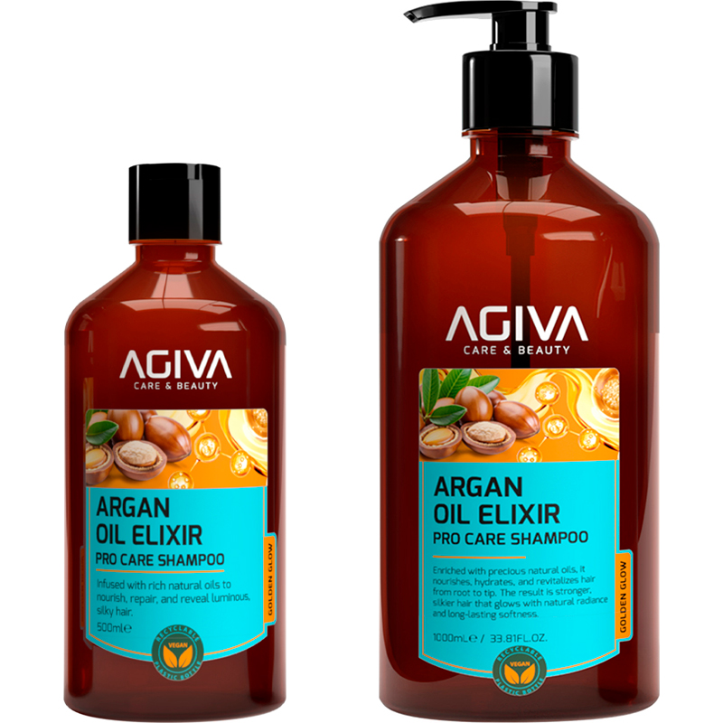 Agiva Argan Oil Elixir Pro Care Shampoo for Dry Hair