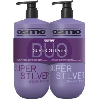 OSMO Super Silver No Yellow Banded Pack Duo Shampoo & Mask (2 x 1 Litre)