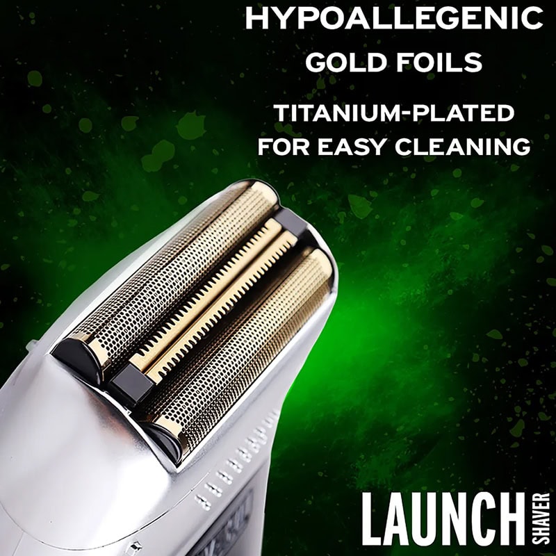 Wahl Launch Gold Foil Face & Head Shaver - Image 7
