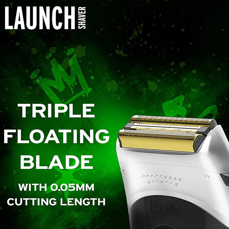 Wahl Launch Gold Foil Face & Head Shaver - Image 9