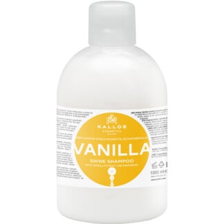 Kallos Vanilla Shine Shampoo with Vanilla Extract & Panthenol, 1 Litre